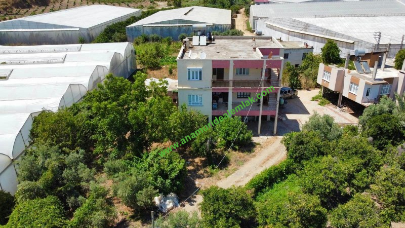 ANAMUR OVABAŞI KURULU DÜZEN MUZ SERASI VE 3 KATLI BİNA