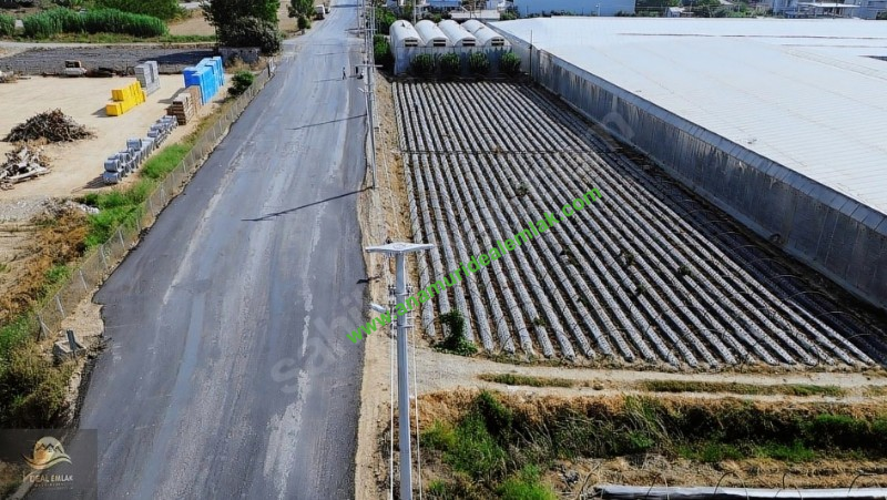 ANAMUR GÜZELYURT ANAYOL ÜZERİ SATILIK İMARLI ARSA