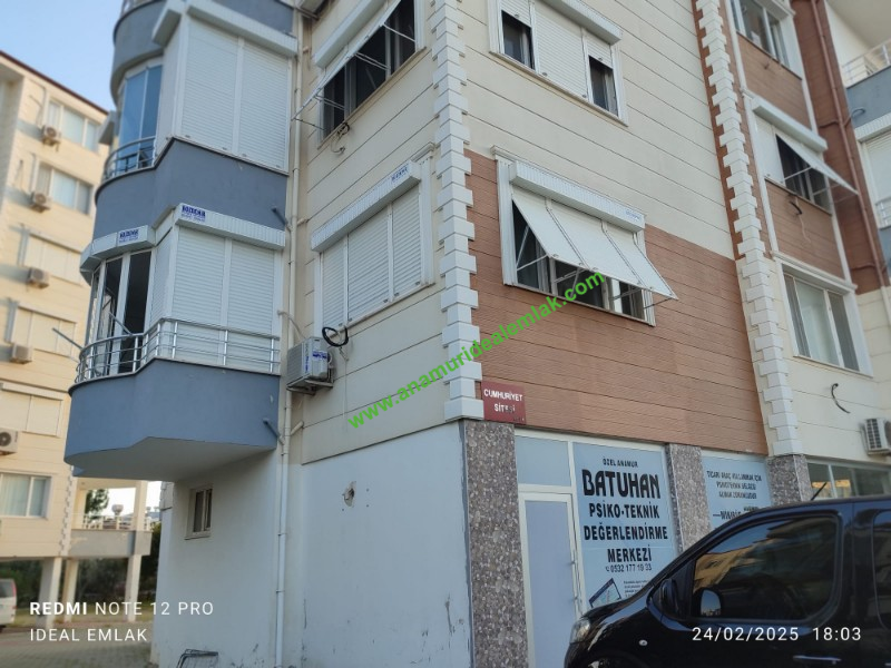 ANAMUR GÜZELYURT SAHİL SİTE İÇİ SATILIK 2+1 DAİRE