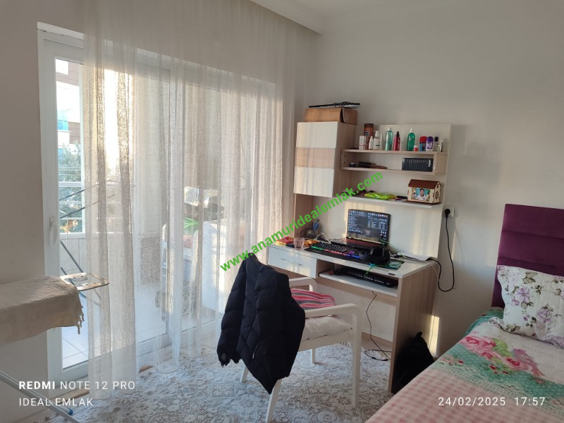 ANAMUR GÜZELYURT SAHİL SİTE İÇİ SATILIK 2+1 DAİRE