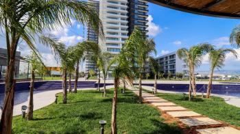KKTC İskele Long Beach'te Grand Sapphire'de Full ve Yeni Eşyalı Kiralık 1+1 Daire
