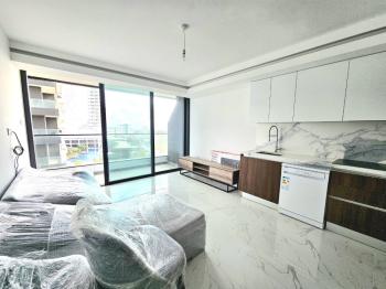 KKTC İskele Long Beach'te Grand Sapphire'de Full ve Yeni Eşyalı Kiralık 1+1 Daire