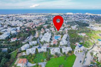 Fiyat Düştü Kıbrıs Girne Alsancak ın Ödüllü Sitesi Milos Park da Tam Müstakil Satılık 3+1 Çok Özel Villa