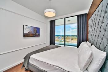 KKTC İskele'nin En İyi Projesi Grand Sapphire'de Deniz Manzarali Satılık 2+1 Daire