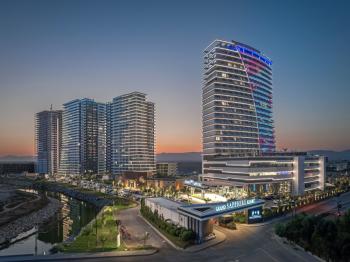 KKTC İskele'nin En İyi Projesi Grand Sapphire'de Deniz Manzarali Satılık 2+1 Daire
