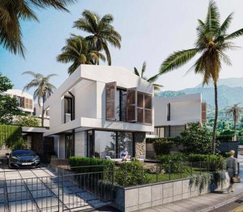 Kıbrıs Girne Alsancak ta Ful Deniz Manzaralı 3+1 Villalar