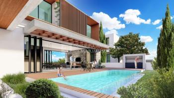 Girne Ozanköy’de Ful Deniz Manzaralı, Taşınmaya Hazır Lüks 4+1 Villalar