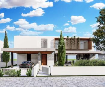 Girne Ozanköy’de Ful Deniz Manzaralı, Taşınmaya Hazır Lüks 4+1 Villalar