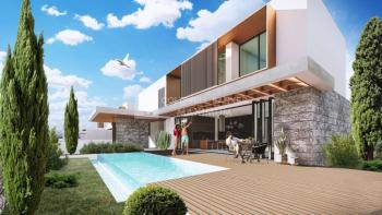 Girne Ozanköy’de Ful Deniz Manzaralı, Taşınmaya Hazır Lüks 4+1 Villalar
