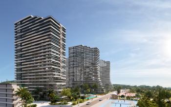 İskele Long Beach Bölgesinde Özellikli Site İçerinde Satılık Stüdyo Daire
