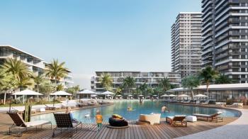 İskele Long Beach Bölgesinde Özellikli Site İçerinde Satılık Stüdyo Daire