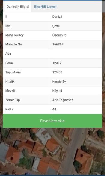 DENİZLİ ÇİVRİL BİNA TAPU SAHİBİ PERTA EMLAK ÜMİT TAHMAZ