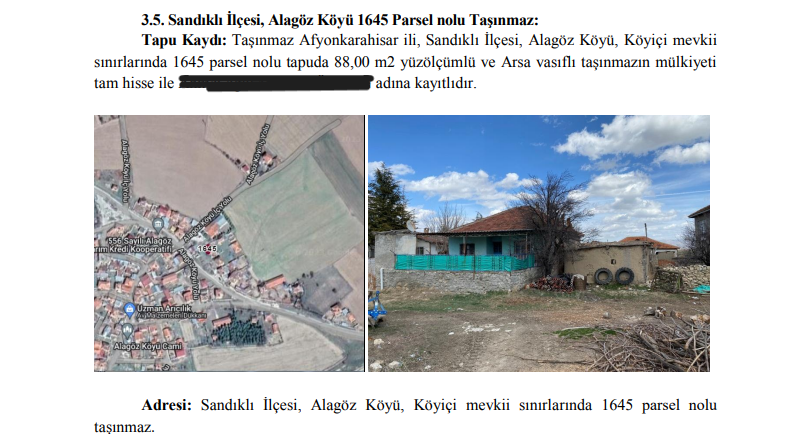 AFYON SANDIKLI MÜSTAKİL EV TAPU SAHİBİ PERTA EMLAK ÜMİT TAHMAZ