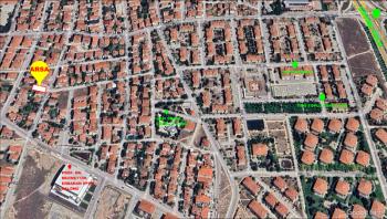 AFYON ÜÇOK EMLAKTAN HOCA AHMET YESEVİ MAH SATILIK 425M² ARSA