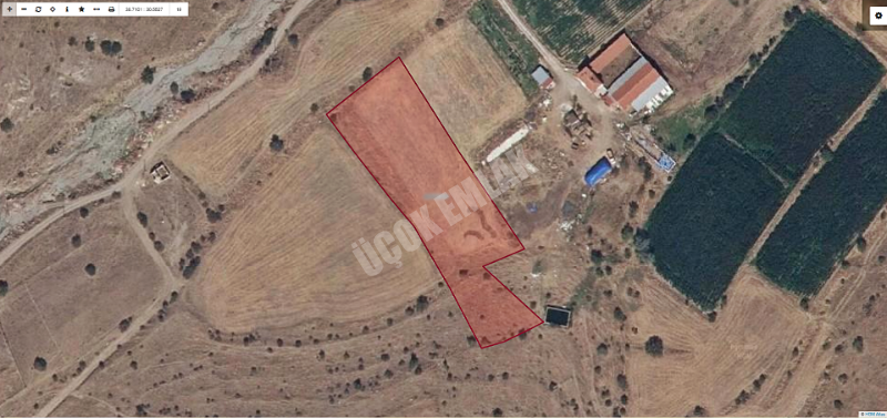 AFYON ÜÇOK EMLAKTAN ATAKÖY MAH SATILIK 2000M² TARLA 
