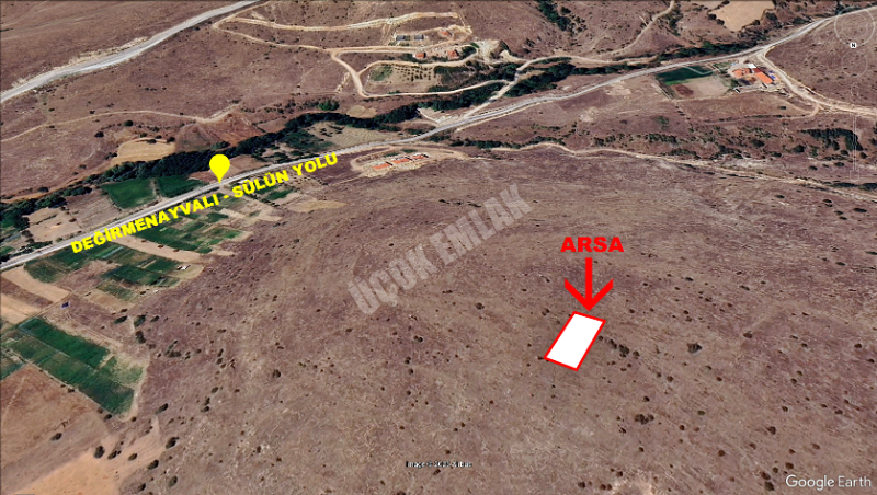 AFYON ÜÇOK EMLAKTAN DEĞİRMENAYVALI - ŞEHİT AHMETTE SATILIK 476M² ARSA
