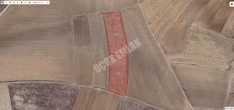 AFYON ÜÇOK EMLAKTAN İSCEHİSAR - ESKİHAMAM DA SATILIK TARLALAR 