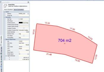 ALPASLAN MAH. İDİN BULURUN BULUNDUĞU 704 M2 SATILIK  6 KAT TİCARİ İMARLI YAPSAT YERİ VE ARSASI