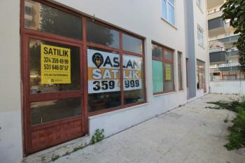 ASLAN'DAN CEVAT KUTLU CADDESİ ÜZERİ SATILIK 100 M2 DÜKKAN