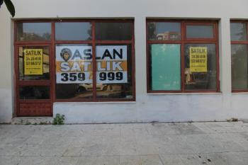 ASLAN'DAN CEVAT KUTLU CADDESİ ÜZERİ SATILIK 100 M2 DÜKKAN