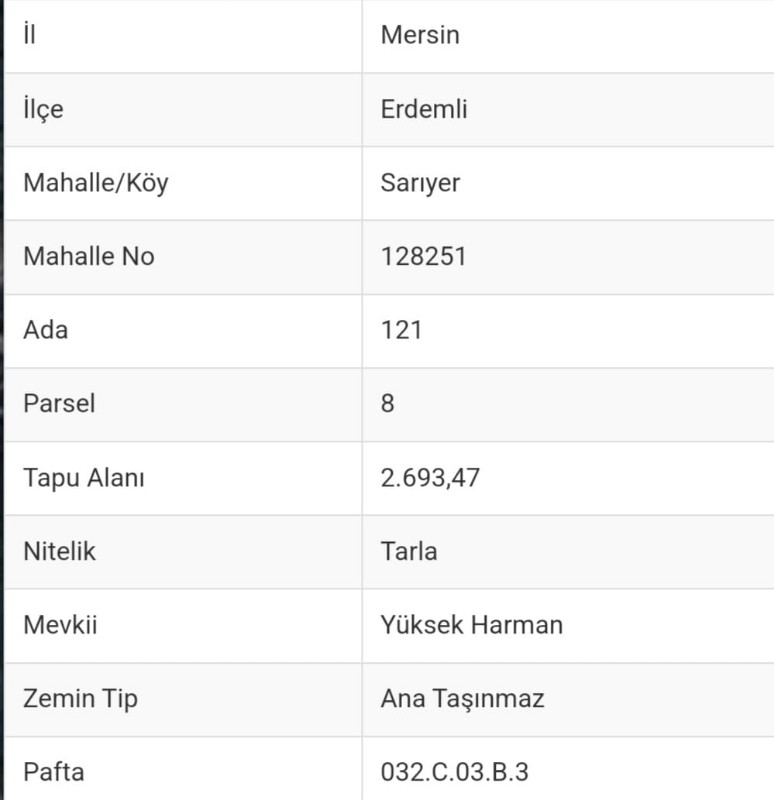 ASLAN'DAN SARIYER DE 2.694 M2 CAZİP FİYATLI SATILIK TARLA