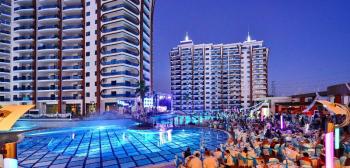 ALANYA MAHMUTLAR AZURA PARK KİRALIK EŞYALI 1+1