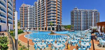 ALANYA MAHMUTLAR AZURA PARK KİRALIK EŞYALI 1+1
