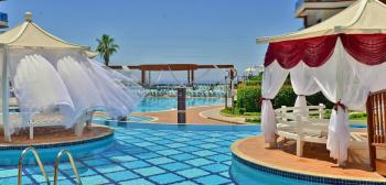 ALANYA MAHMUTLAR AZURA PARK KİRALIK EŞYALI 1+1