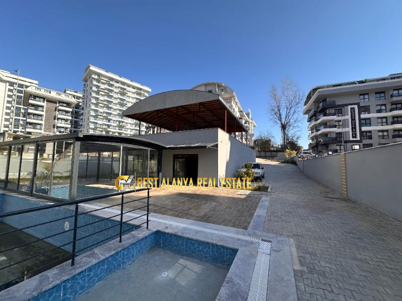 ALANYA MAHMUTLAR HİLL RESİDENCE 1+1 BOŞ DAİRE 50M2 GÜNEY DOĞU CEPHE 10.000TL