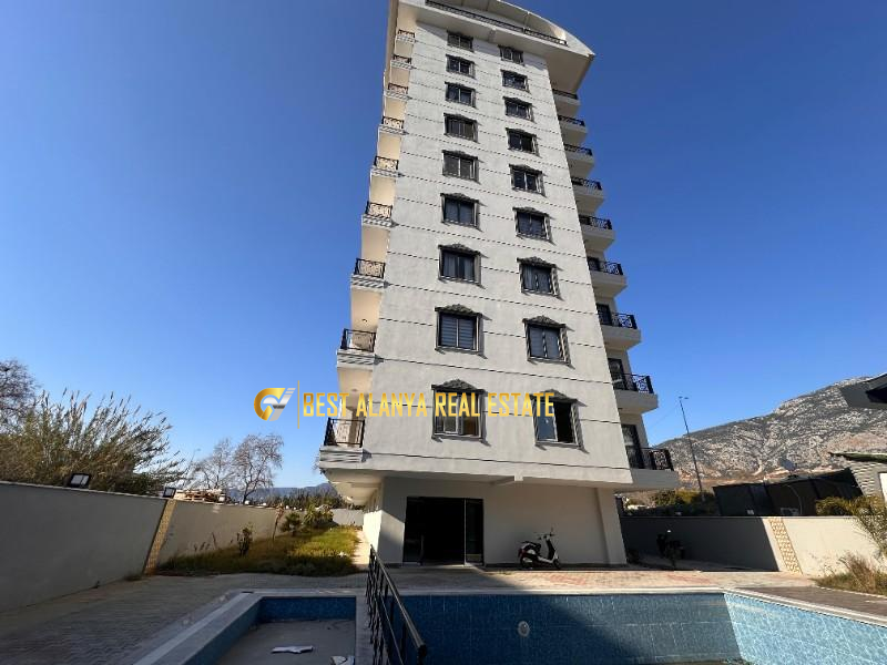 ALANYA MAHMUTLAR HİLL RESİDENCE 1+1 BOŞ DAİRE 50M2 GÜNEY DOĞU CEPHE 10.000TL