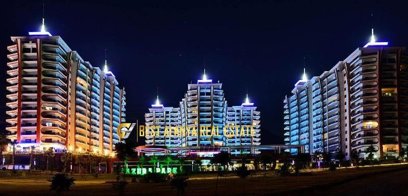 ALANYA MAHMUTLAR AZURA PARK KİRALIK EŞYALI 1+1