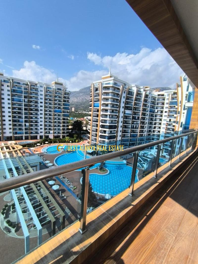 ALANYA MAHMUTLAR AZURA PARK KİRALIK EŞYALI 1+1