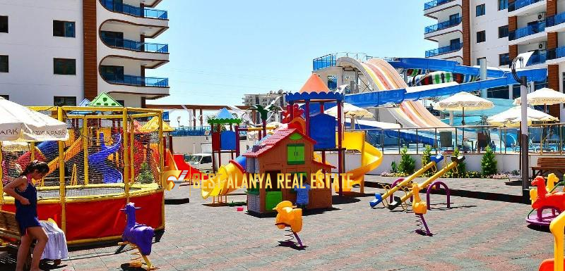 ALANYA MAHMUTLAR AZURA PARK KİRALIK EŞYALI 1+1
