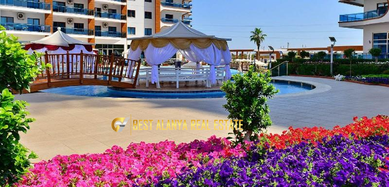 ALANYA MAHMUTLAR AZURA PARK KİRALIK EŞYALI 1+1
