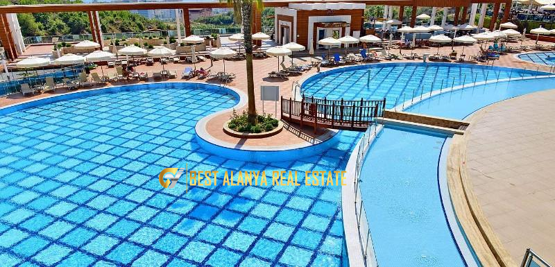 ALANYA MAHMUTLAR AZURA PARK KİRALIK EŞYALI 1+1