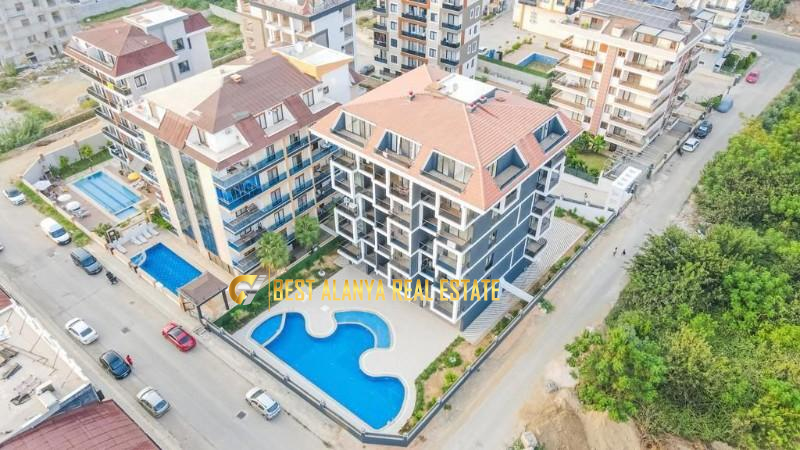 ALANYA KESTEL İNFİNİTY RESİDENCE 1+1 BOŞ GÜNEY CEPHE 13.000TL
