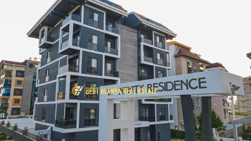 ALANYA KESTEL İNFİNİTY RESİDENCE 1+1 BOŞ GÜNEY CEPHE 13.000TL