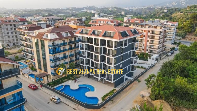ALANYA KESTEL İNFİNİTY RESİDENCE 1+1 BOŞ GÜNEY CEPHE 13.000TL