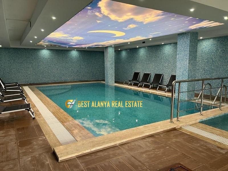 Alanya Mahmutlar Heaven Hills Sitesi 1+1 Eşyalı Kiralık Daire