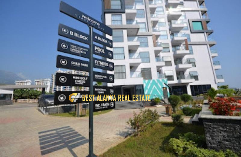 State Of Art Kiralık 1+1 Eşyalı Daire Mahmutlar Alanya