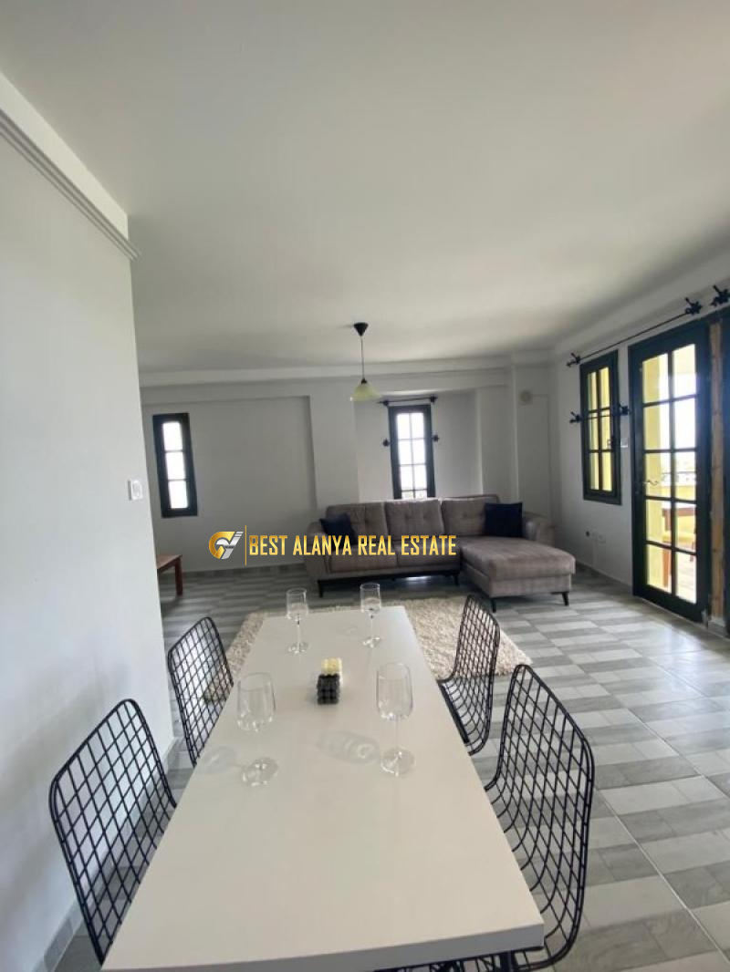 Öz Beyaz Altın Sitesi 2+1 Eşyalı Kiralık Daire Mahmutlar Alanya 
