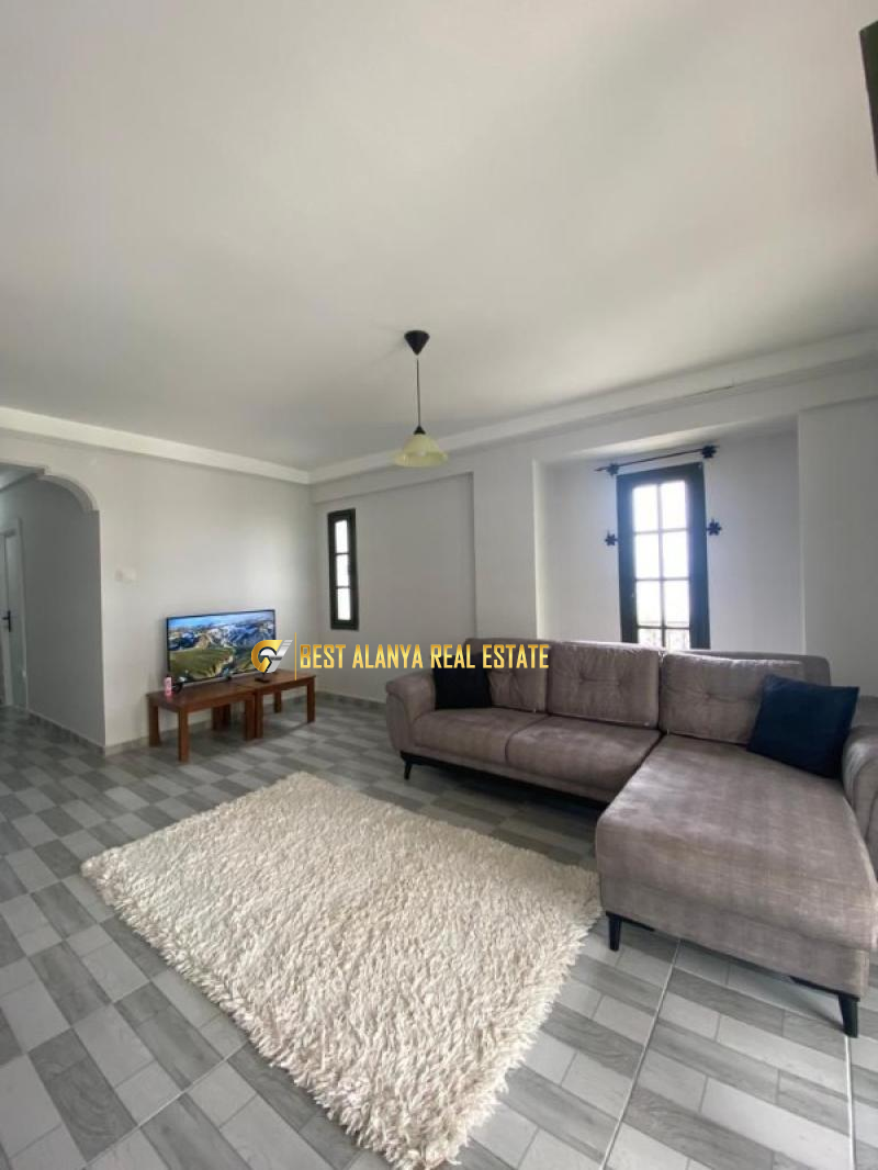 Öz Beyaz Altın Sitesi 2+1 Eşyalı Kiralık Daire Mahmutlar Alanya 