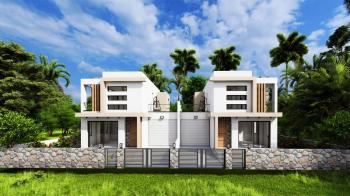 Girne Boğaz Bölgesinde SATILIK 3+1 SIFIR İKİZ VİLLALAR