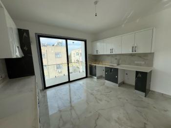 Lefkoşa Taşkınköy'de İlk Evim Kredisine Uygun Geniş Teraslı Satılık 2+1 YENİ Penthouse