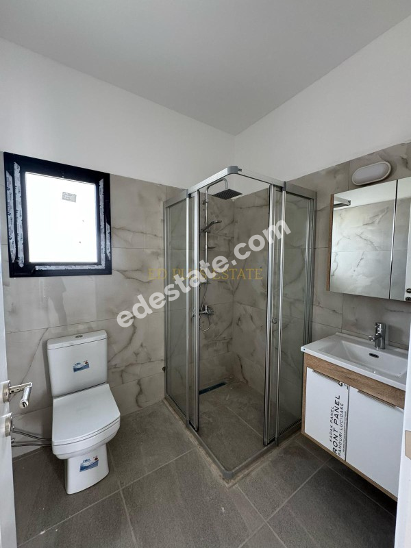 Lefkoşa Taşkınköy'de İlk Evim Kredisine Uygun Geniş Teraslı Satılık 2+1 YENİ Penthouse