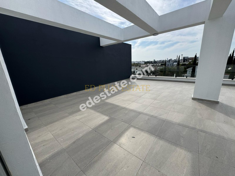 Lefkoşa Taşkınköy'de İlk Evim Kredisine Uygun Geniş Teraslı Satılık 2+1 YENİ Penthouse