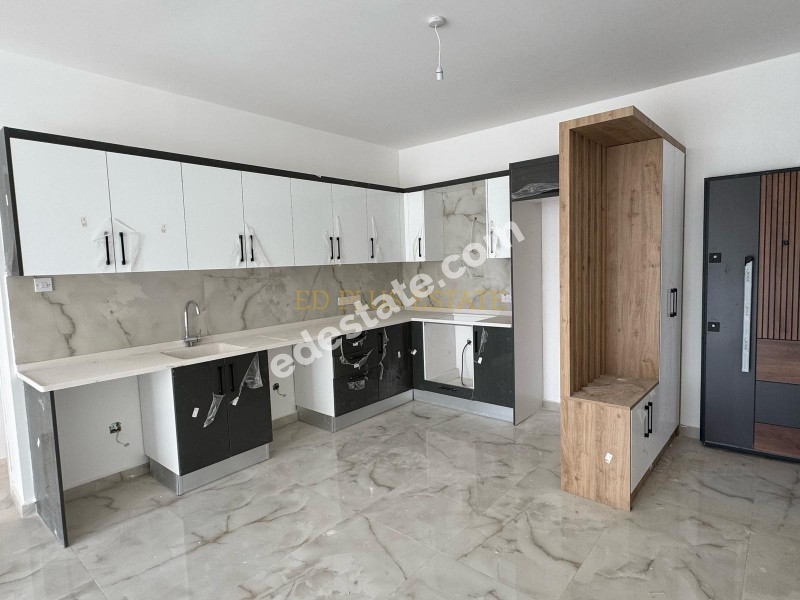 Lefkoşa Taşkınköy'de İlk Evim Kredisine Uygun ZEMİN Kat Satılık 2+1 YENİ Daire