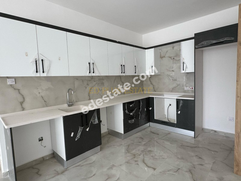 Lefkoşa Taşkınköy'de İlk Evim Kredisine Uygun ZEMİN Kat Satılık 2+1 YENİ Daire