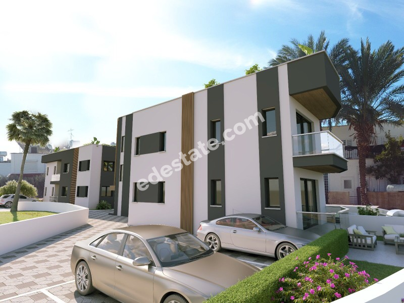 Lefkoşa Ortaköy Bölgesinde Satılık 2+1 ve 1+1 SIFIR DAİRELER