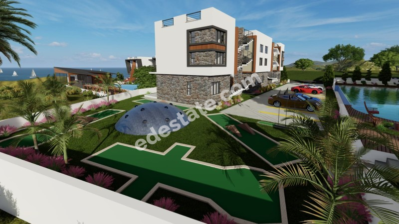 Gazimağusa Tatlısu Bölgesinde SATILIK Studio, 1+1 ve 2+1 DAİRELER